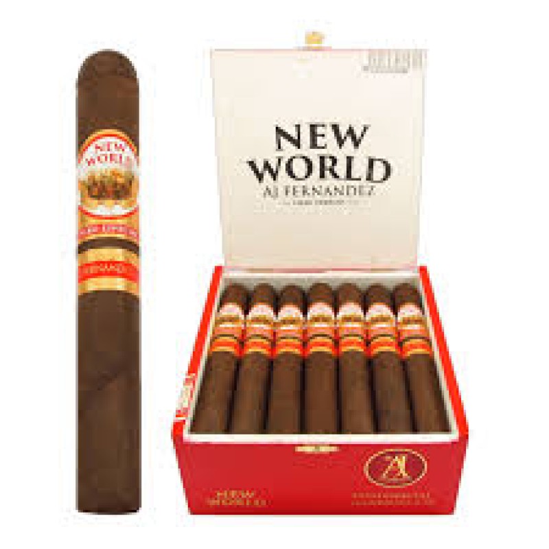 A.J. NEW WORLD PURO ESPECIAL GORDO 6X58 20 CT BOX