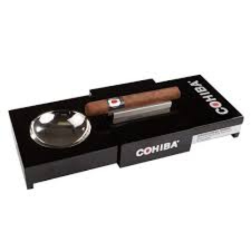 ADV,COHIBA SLIDING ASHTRAY / HUMIDOR
