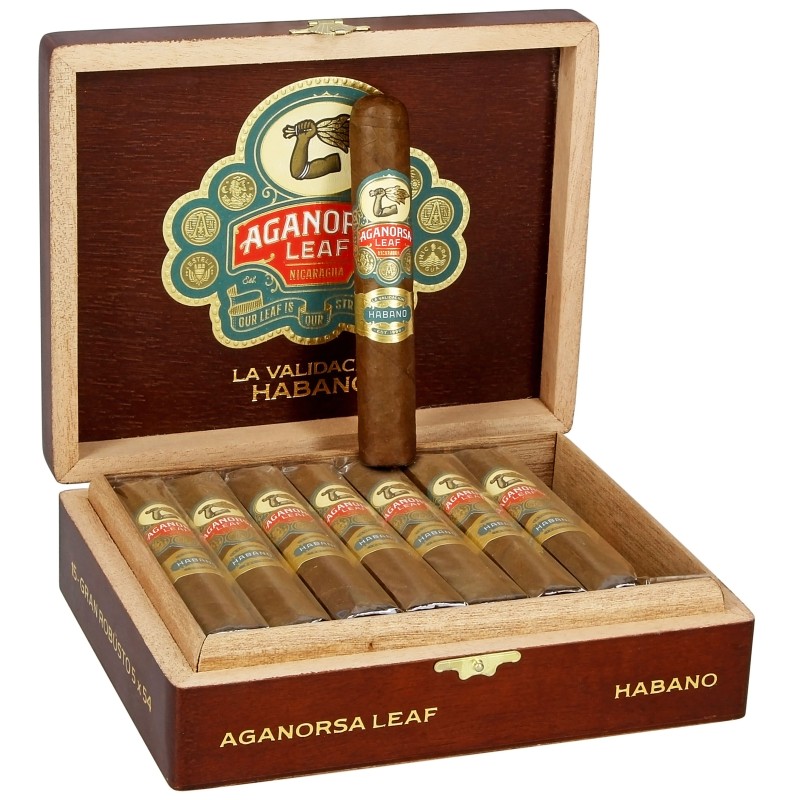 AGANORSA  LEAF LA VALIDACION HABANO GRAN ROBUSTO 15 CT BOX