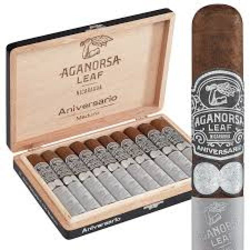 AGANORSA LEAF NICARAGUA  ANIVERSARIO MADURO BP  UNFINISHED FOOT 10 CT BOX