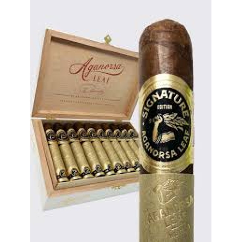 AGANORSA LEAF SIGNATURE  SELECTION MADURO ROBUSTO 20 CT BOX