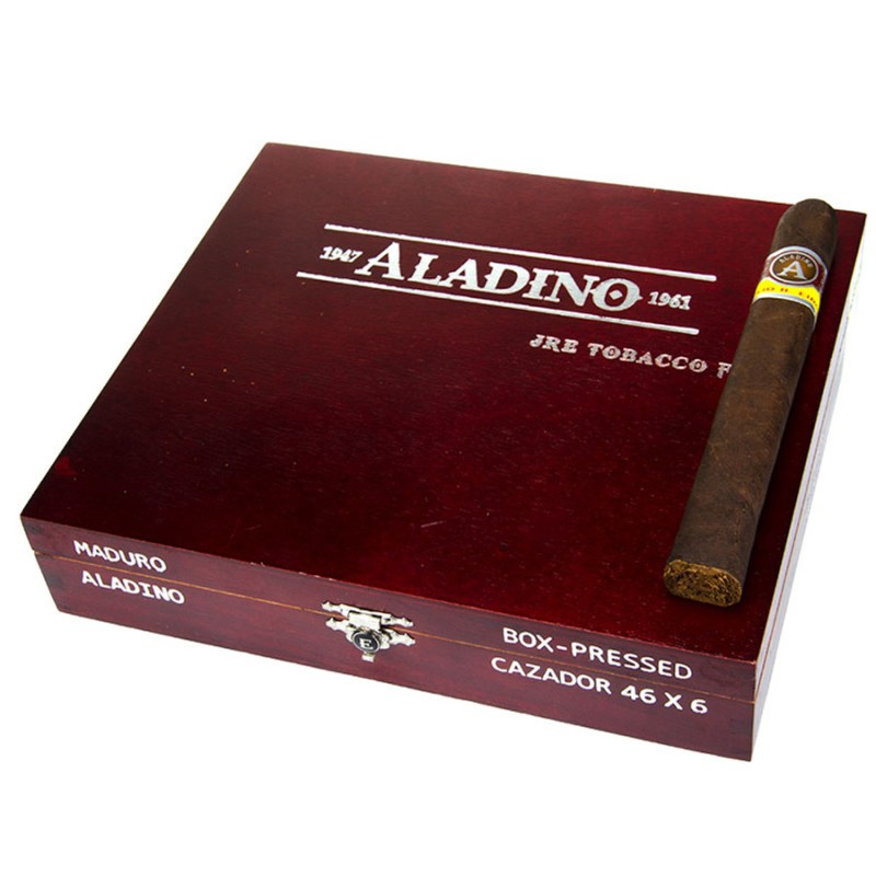ALADINO CAZADOR 46 X 4 MADURO  BOX PRESSED 20 CT BOX
