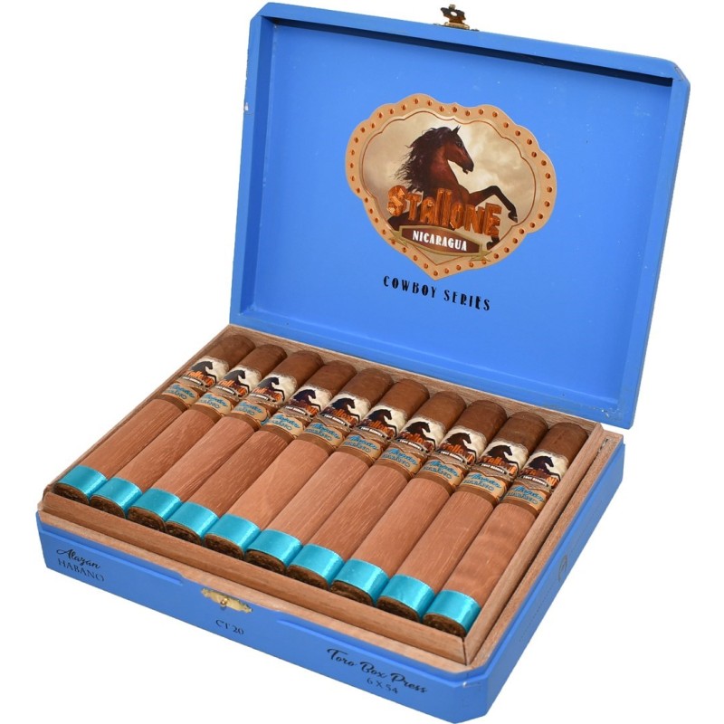 ALAZAN HABANO TORO BOX PRESS TORO  STALLONE NIC COWBOY SERIES  20 CT BOX