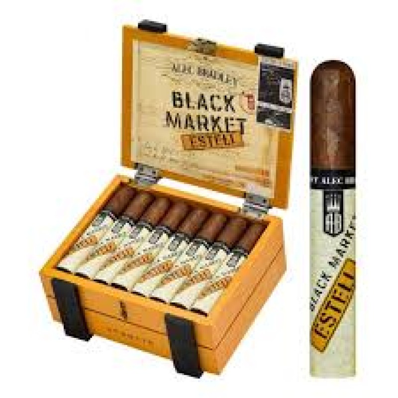 ALEC BRADLEY BLACK MARKET ESTELI ROBUSTO 22 CT BOX