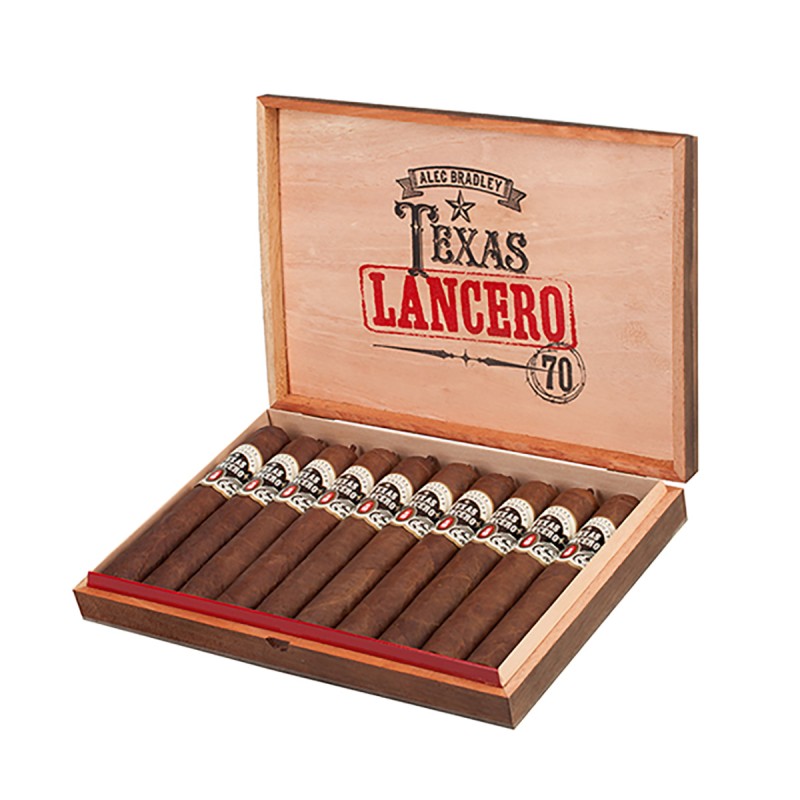 ALEC BRADLEY TEXAS LANCERO 70 X 7 10 CT BOX