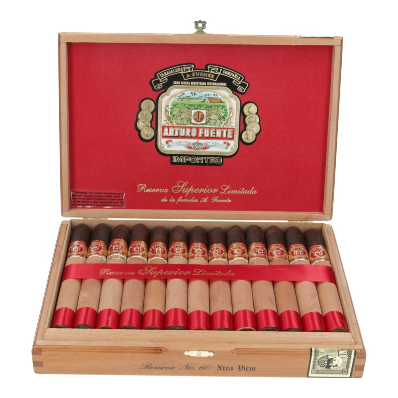 ARTURO FUENTE ANEJO RESERVA #60 MADURO 25 CT BOX