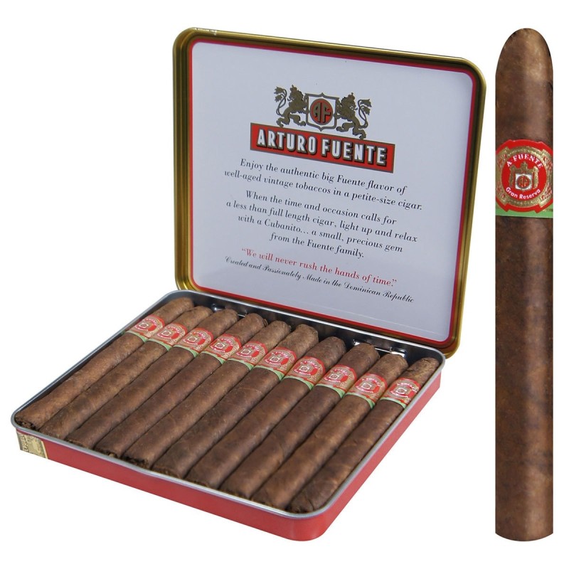 ARTURO FUENTE CUBANITOS MADURO 10/10 TIN