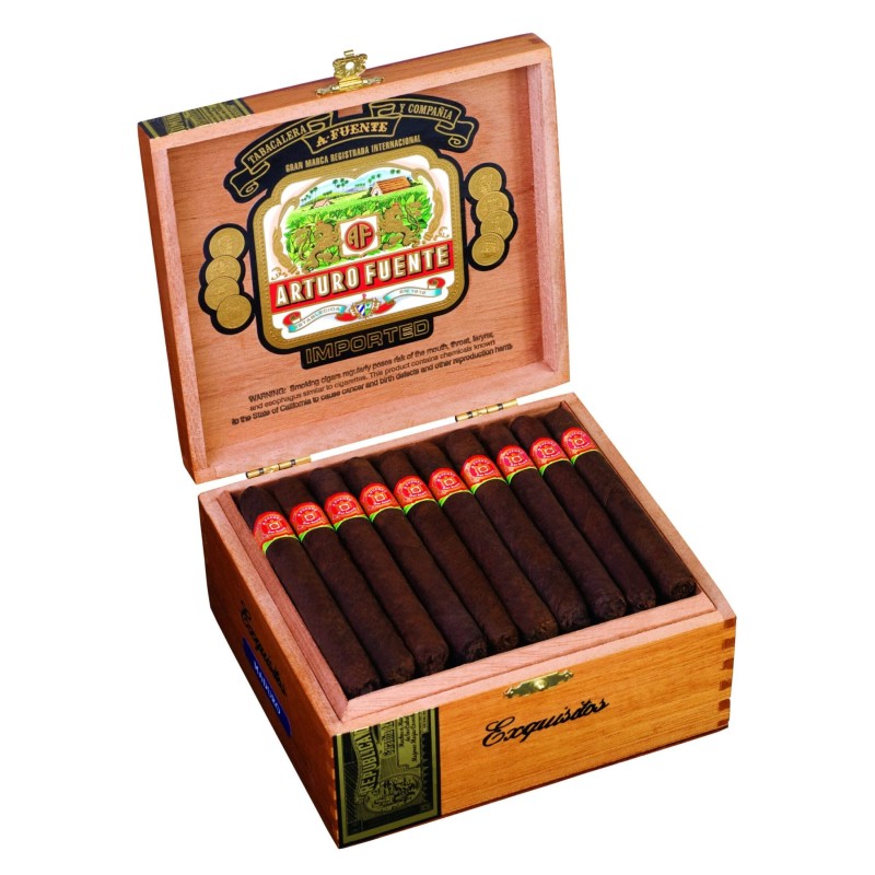 ARTURO FUENTE EXQUISITOS NATURAL  50 CT BOX