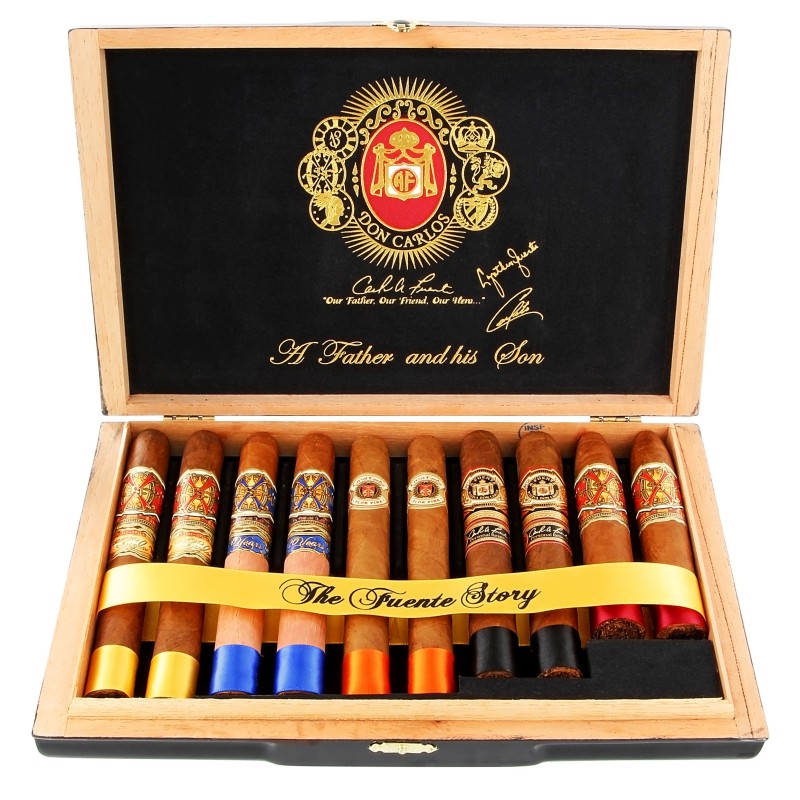ARTURO FUENTE FATHER & SON SAMPLER 10 CT BOX