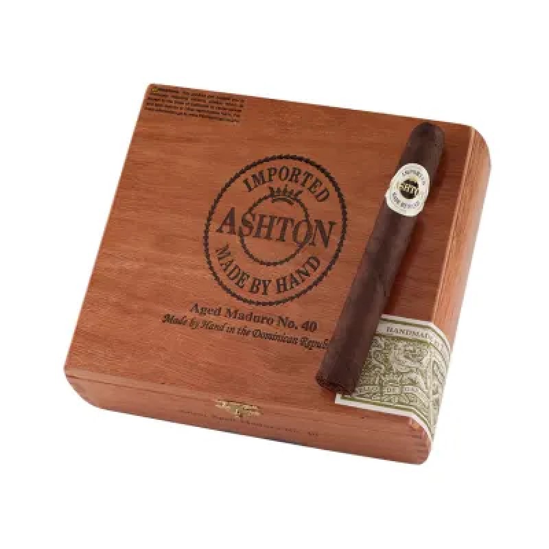 ASHTON AGED MADURO # 40 25 CT BOX