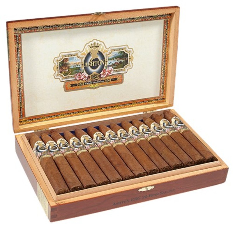 ASHTON ESG 22 YEAR SALUTE  25 CT BOX