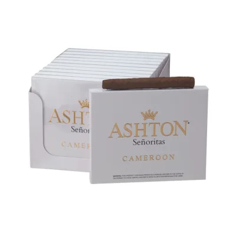ASHTON SMALL CIGARS SENORITAS 10 CT PACK / 100 CIGARS