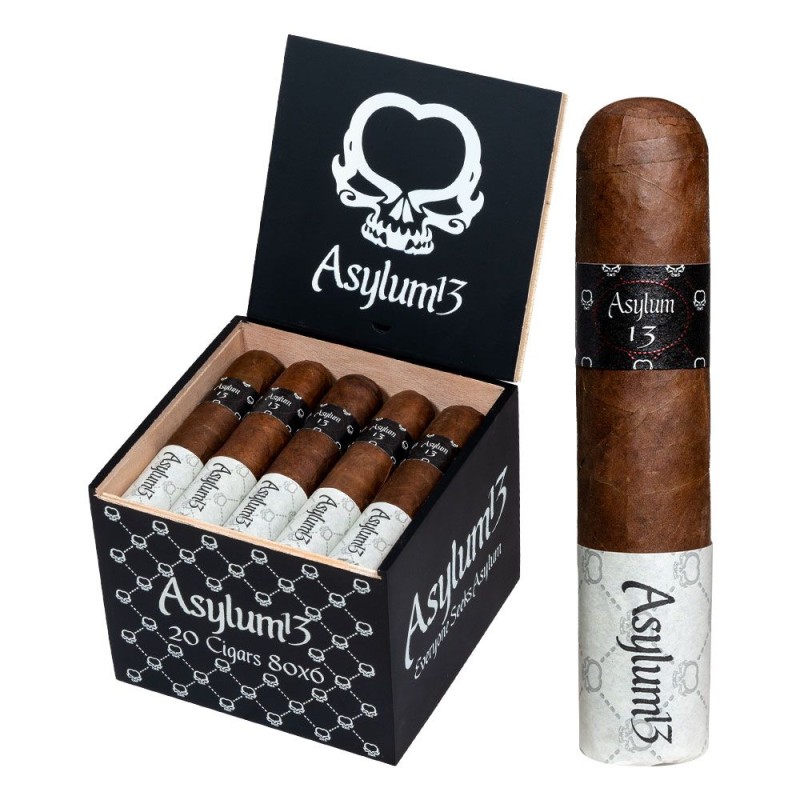 ASYLUM 13 80X6 20 CT BOX BLACK