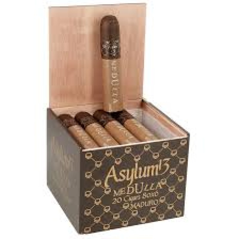 ASYLUM 13 ASYLUM  OBLONGATA 80X6  MADURO 15 CT BUNDLE