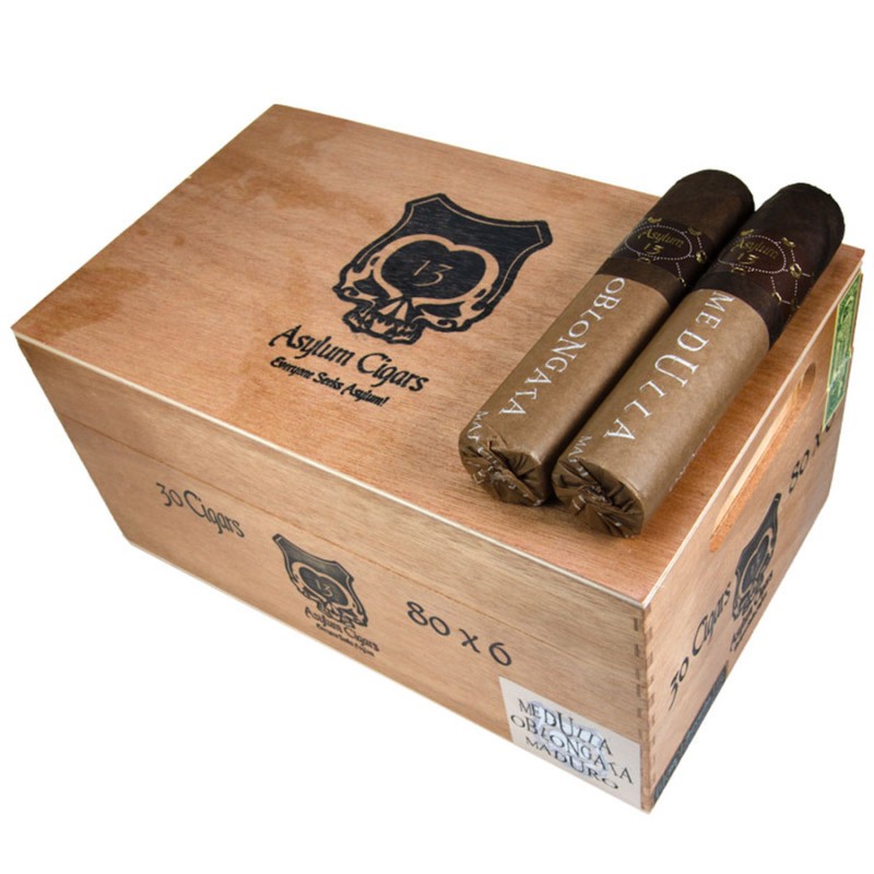 ASYLUM 13 MEDULLA OBLONGATA  MADURO 80X6 30 CT BOX