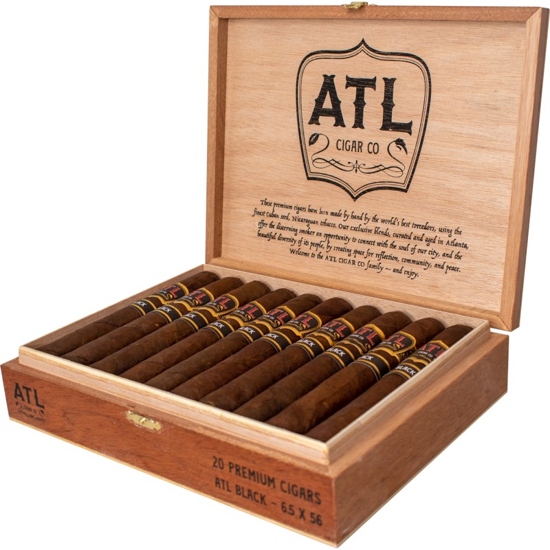 ATL CIGAR CUBAN SEED ATL FIRE BLACK GRAN TORO  20 CT BOX