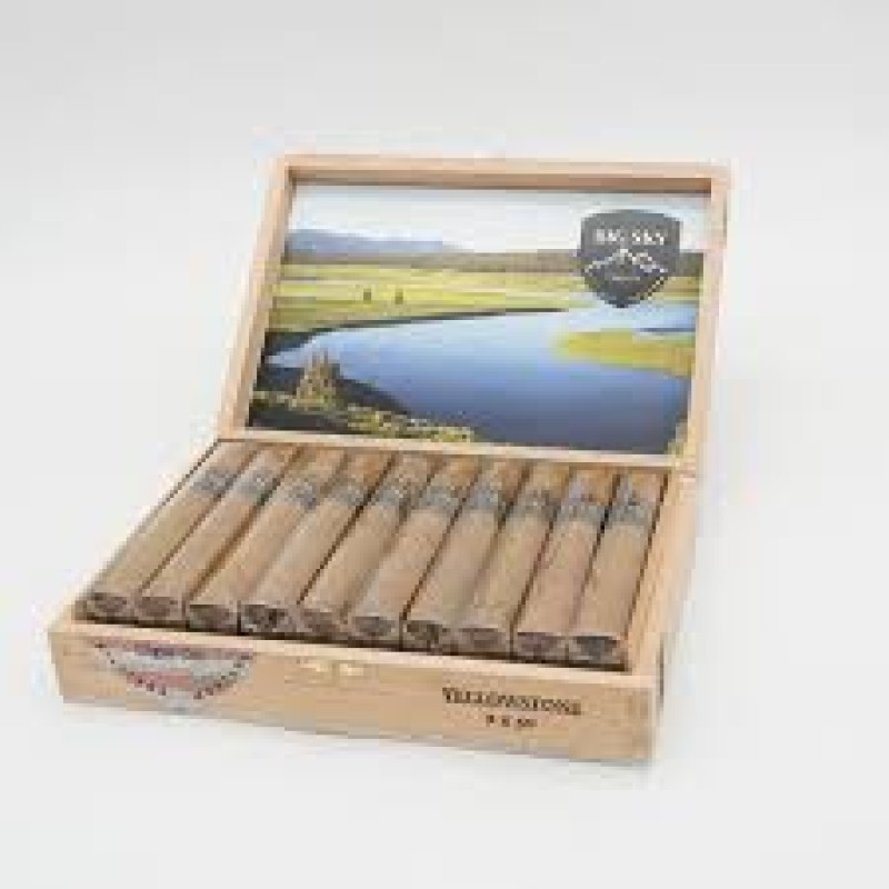 BIG SKY YELLOW STONE CONNECTICUT ROBUSTO 20 CT BOX