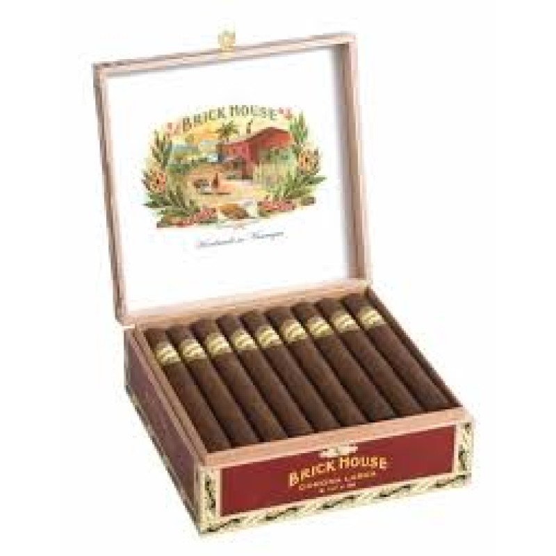 BRICK HOUSE CORONA LARGA  NATURAL  25 CT BOX