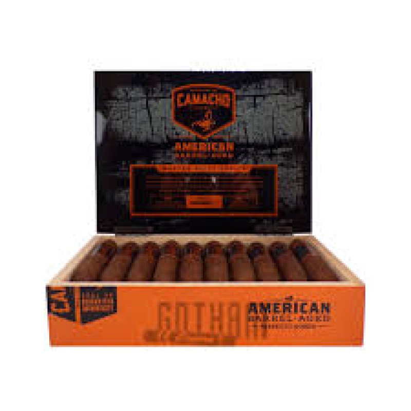 CAMACHO AMERICAN BARREL AGED GORDO 20 CT BOX