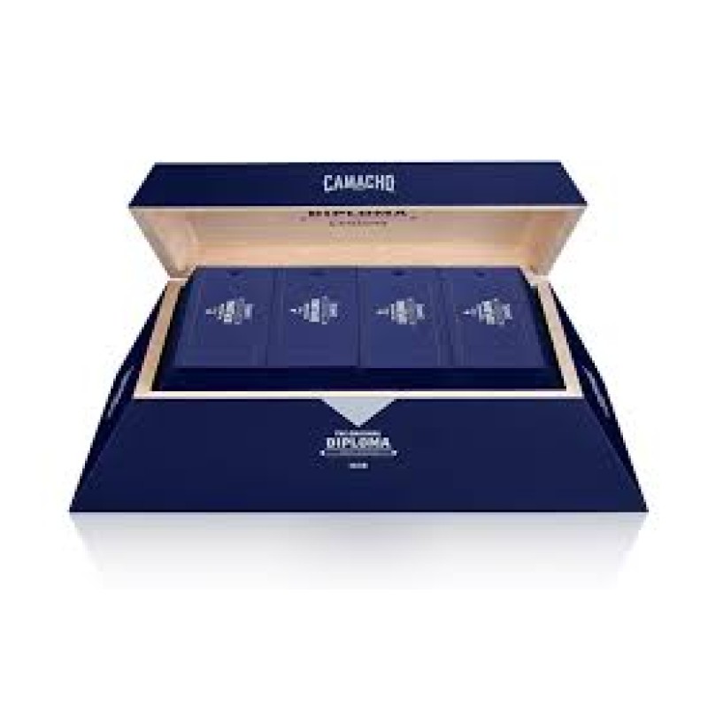 CAMACHO DIPLOMA BLACK SPECIAL SELECTION ROBUSTO  18 CIGAR BOX