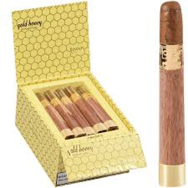 CAO GOLD HONEY  CORONA 20 CT. BOX.