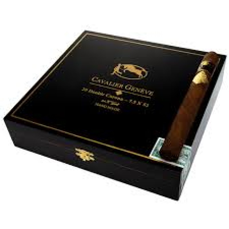 CAVALIER GENEVE USA EXCLUSIVE BLACK SERIES  DOUBLE CORONA 20 CT BOX