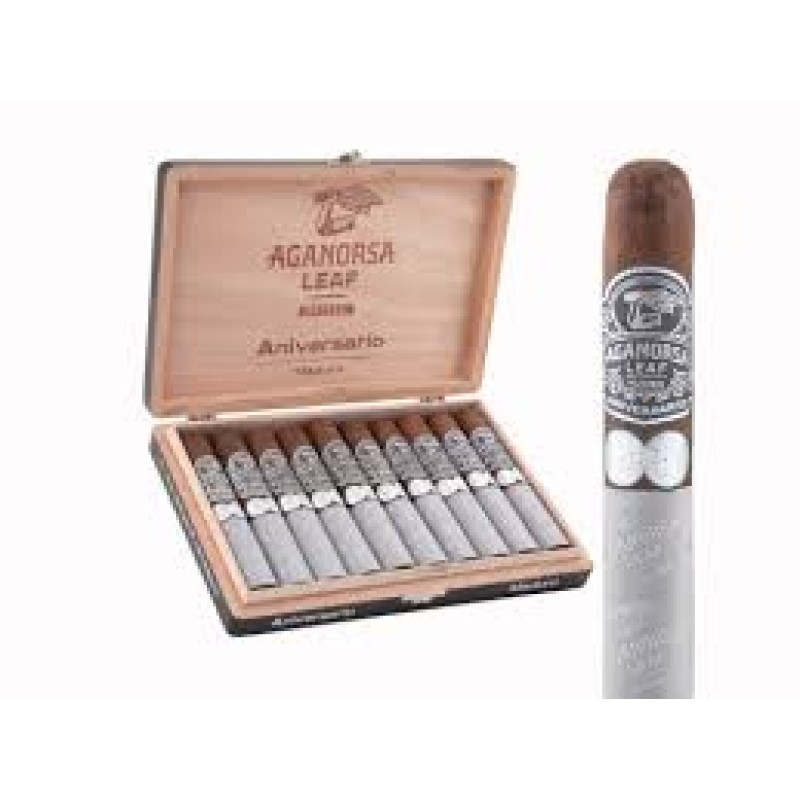 CG AGANORSA LEAF MADURO BP 6.5X50  BOX PRESS 15 CT BOX