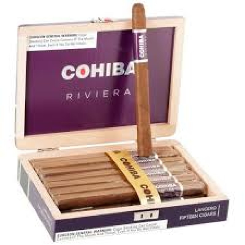 COHIBA RIVIERA  LANCERO 15 CT BOX