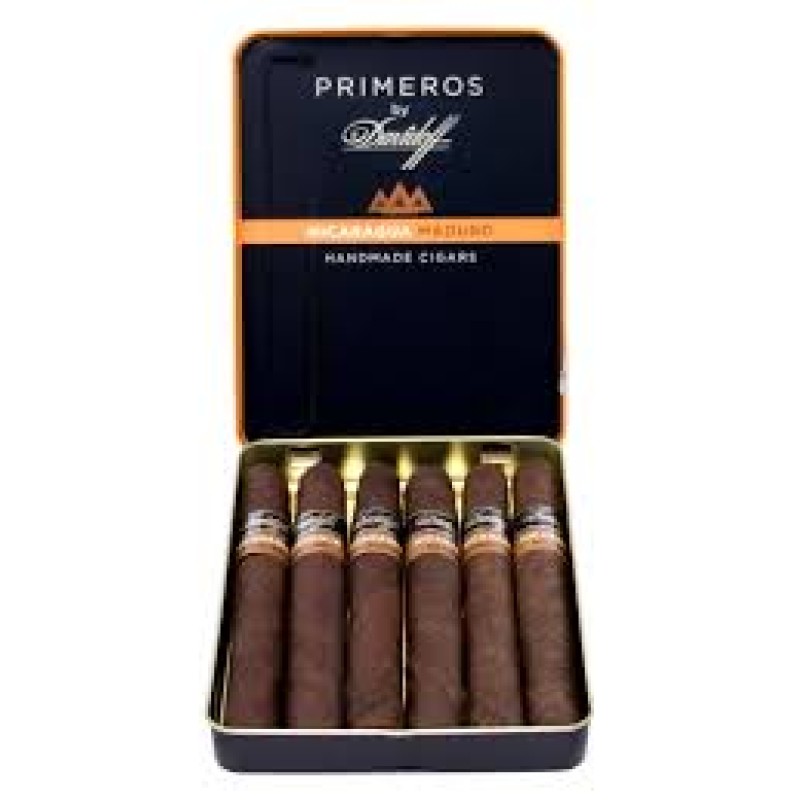 DAVIDOFF PRIMEROS NICARAGUA MADURO 5/6 CT. TIN 4.125X34