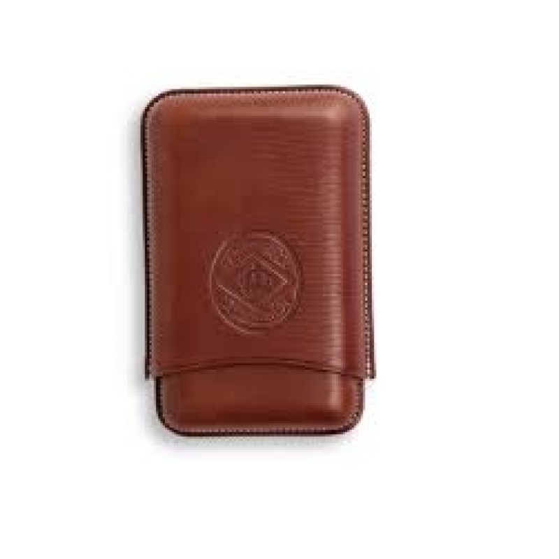 DC DBL BELICOS 3 CT LEATHER POUCH