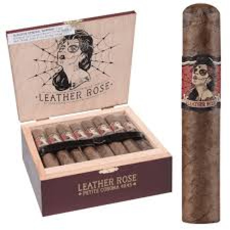 DEADWOOD LEATHER ROSE PETIT CORONA 24 CT BOX