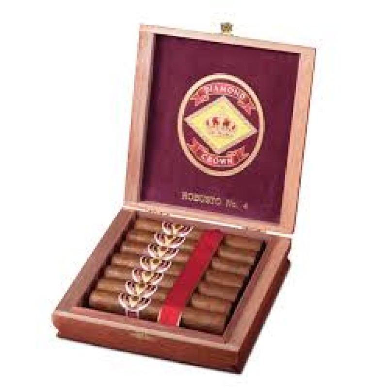 DIAMOND CROIWN ROBUSTO # 4 NATURAL 15 CT BOX