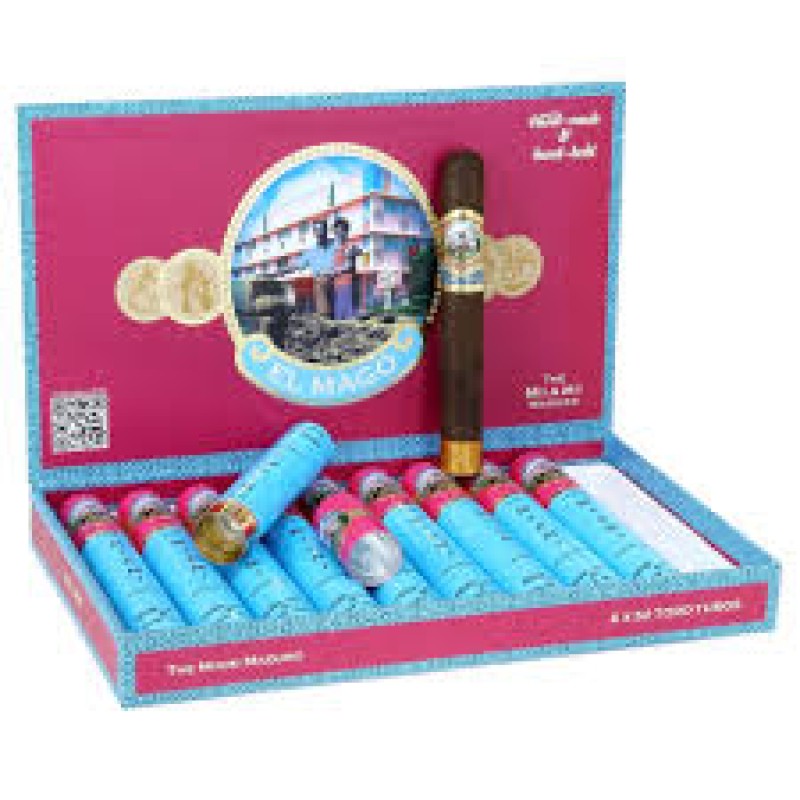 EL MAGO THE MAIMI MADURO TORO TUBOS 10 CT BOX