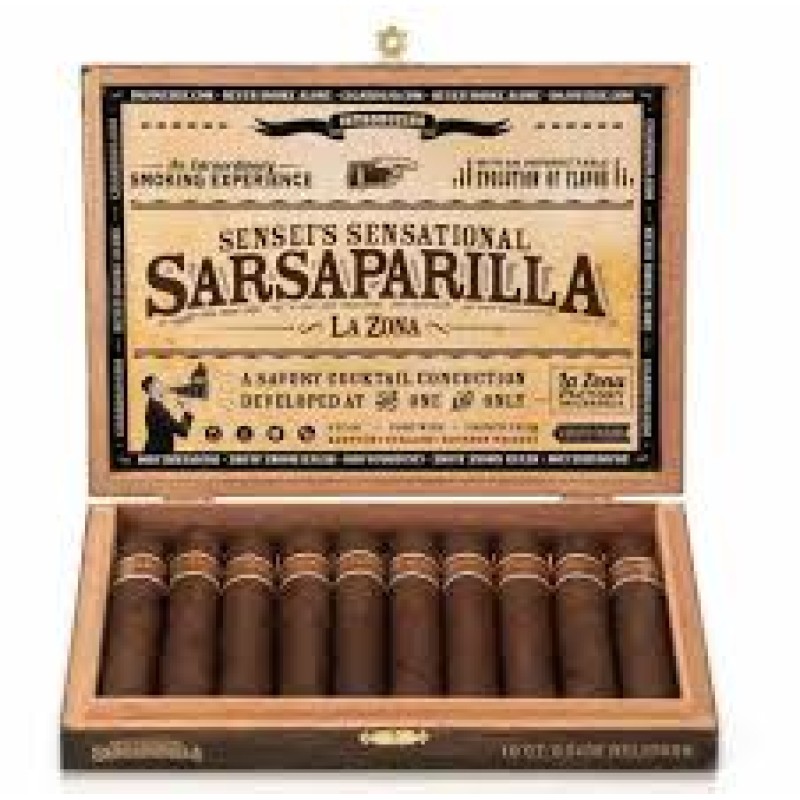 ESPINOSA SENSEI'S SEMSATOPMA; SARSAPARILLA LA ZONA BELICOSO 10 CT BOX