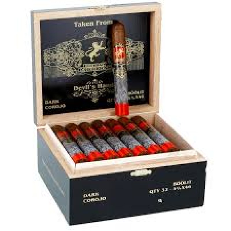 ESTEBAN CARRERAS DEVIL HAND BOOLIT DARK COROJO 4 3/4X 46 32 CT BOX
