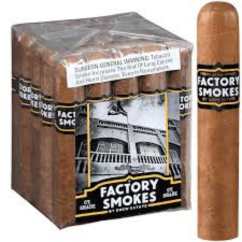 FACTORY SMOKE SHADE ROBUSTO  25 CT BUNDLE