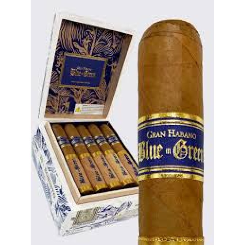 GRAN HABANO BLUE IN GREEN GRAN ROBUSTO 6X54 20 CT BOX