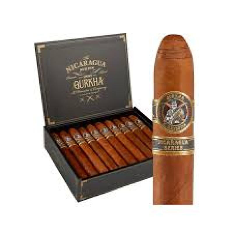 GURKHA NICARAGUA  SERIES ROBUSTO TACTI  10 BOX