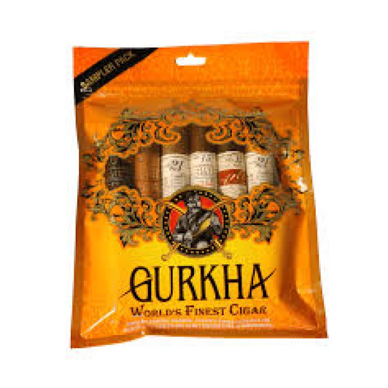 GURKHA SAMPLER PACK 6 CT 8 BAGS.