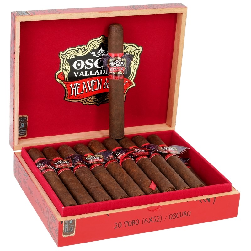 HEAVEN & HELL OSCURO  RED  TORO 20 CT BOX