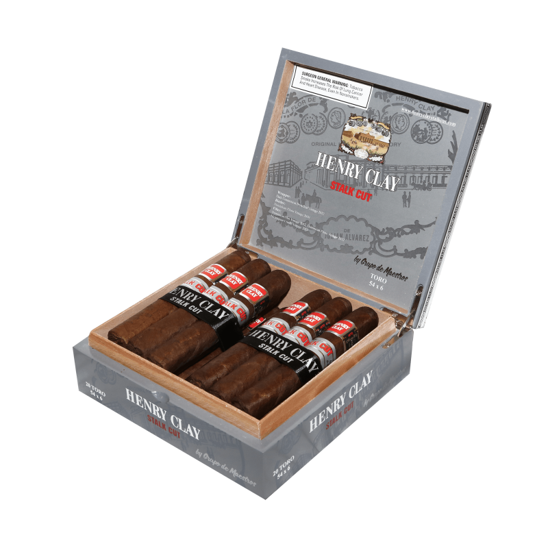 HENRY CLAY STALK CUT ROBUSTO 50X5 20 CT BOX.
