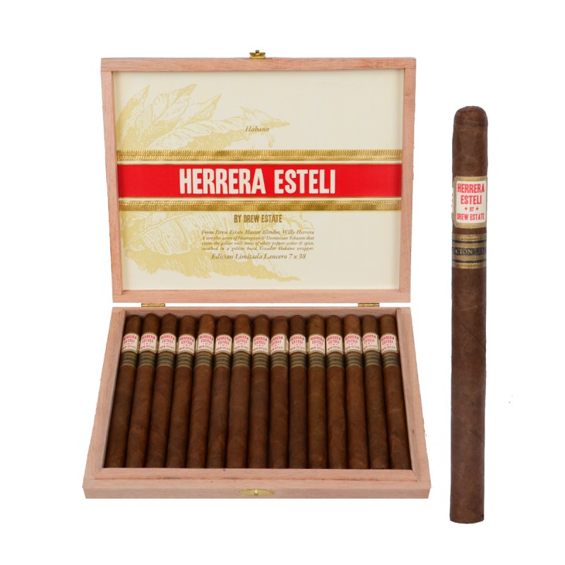 HERRERA ESTELI HABANO EDICION LIMITADA LANCERO 15 CT BOX