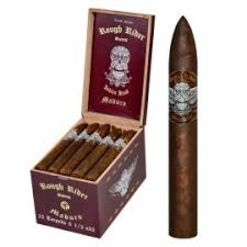 INDIAN HEAD ROUGH RIDER MADURO TORPEDO  25 CT BOX