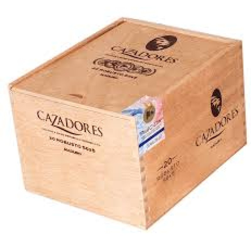 LA  AURORA  CAZADORES ROBUSTO MADURO V2 20 CT BOX