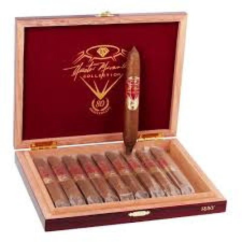 MIAMI CIGAR NESTOR MIRINDA 80TH ANNIVERSARY RUKY 5 5/8X48-52  10 CT BOX