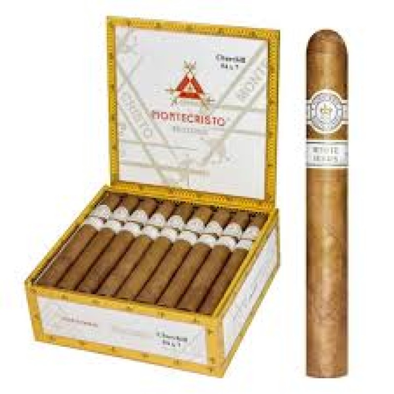 MONTECRISTO WHITE CHURCHILL 54X7 10 CT BOX