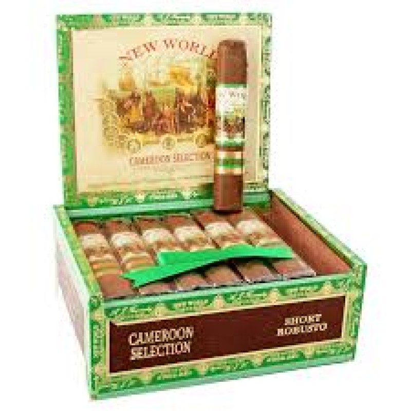 NEW WORLD CAMEROON SHORT ROBUSTO 20 CT BOX
