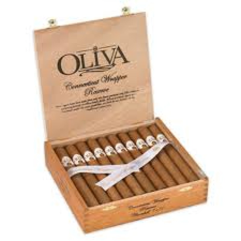 OLIVA CONNECTICUT WRAPPER RESERVE ROBUSTO 20 CT. BOX 5.00X50