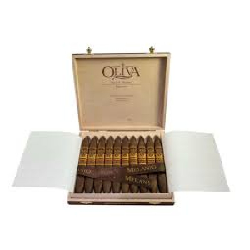 OLIVA SERIE V MELANIO FIGURADO 10 CT. BOX 6.50X52