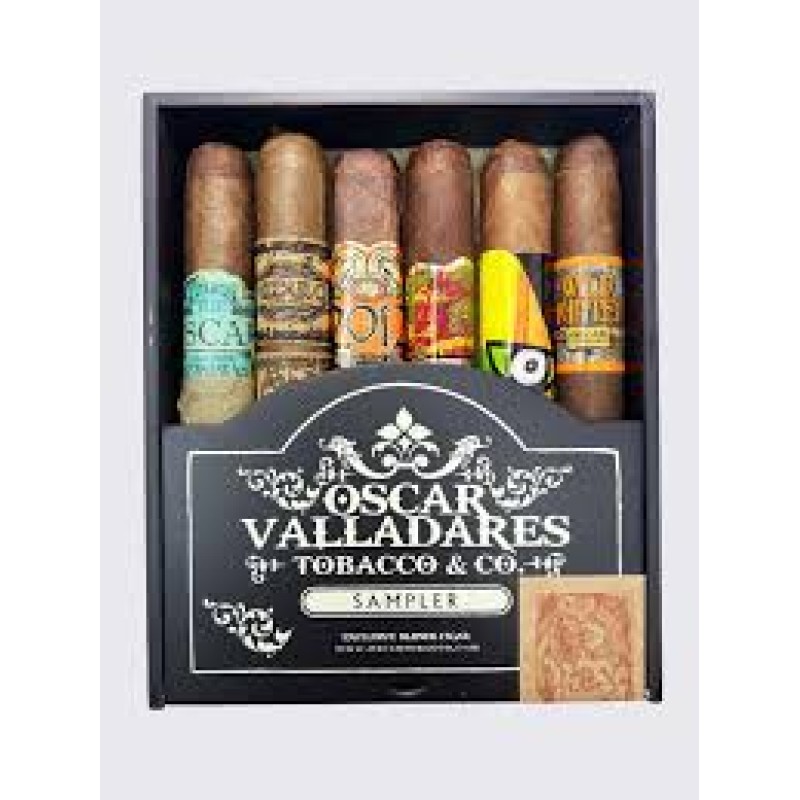 OSCAR VALLADARES SAMPLER 6 CT BOX